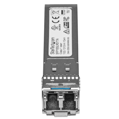 StarTech.com Cisco SFP-10G-LR-S Compatible SFP+ Module - 10GBASE-LR - 10GbE Single Mode Fiber SMF Optic Transceiver - 10GE Gigabit Ethernet SFP+ - LC 10km - 1310nm - DDM Cisco Firepower, ASR9000, C9300 - TAA Networking