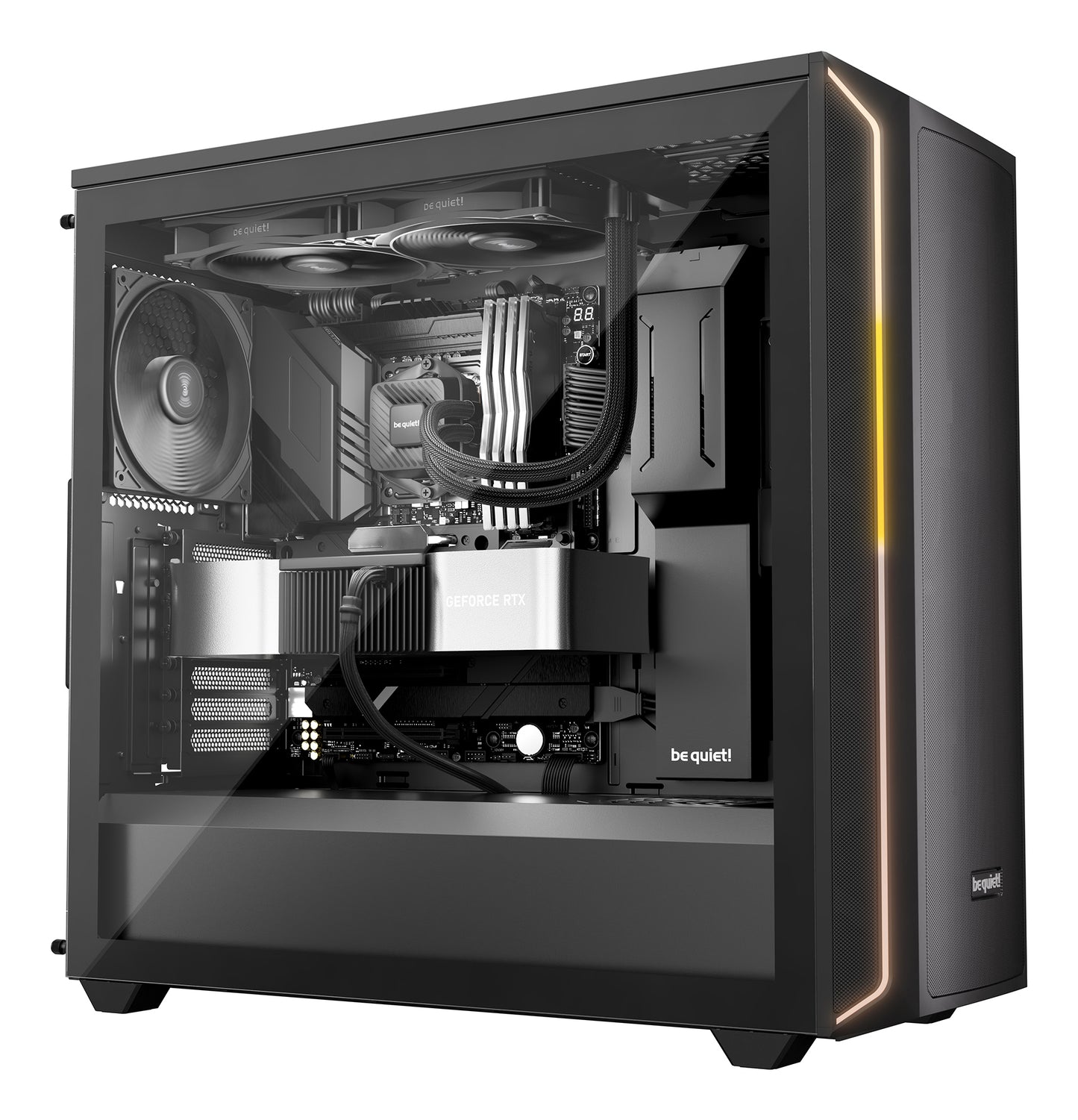 be quiet! PURE LOOP 3 Processor All-in-one liquid cooler 14 cm Black Cooling