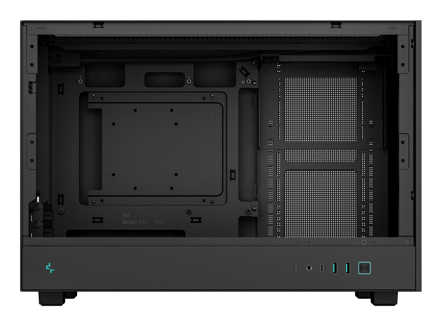 DeepCool CH260 Micro Tower Black PC Case