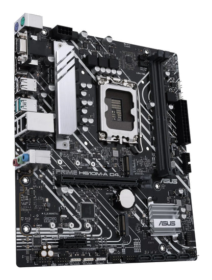 ASUS PRIME H610M-A D4-CSM Intel H610 LGA 1700 micro ATX Motherboard