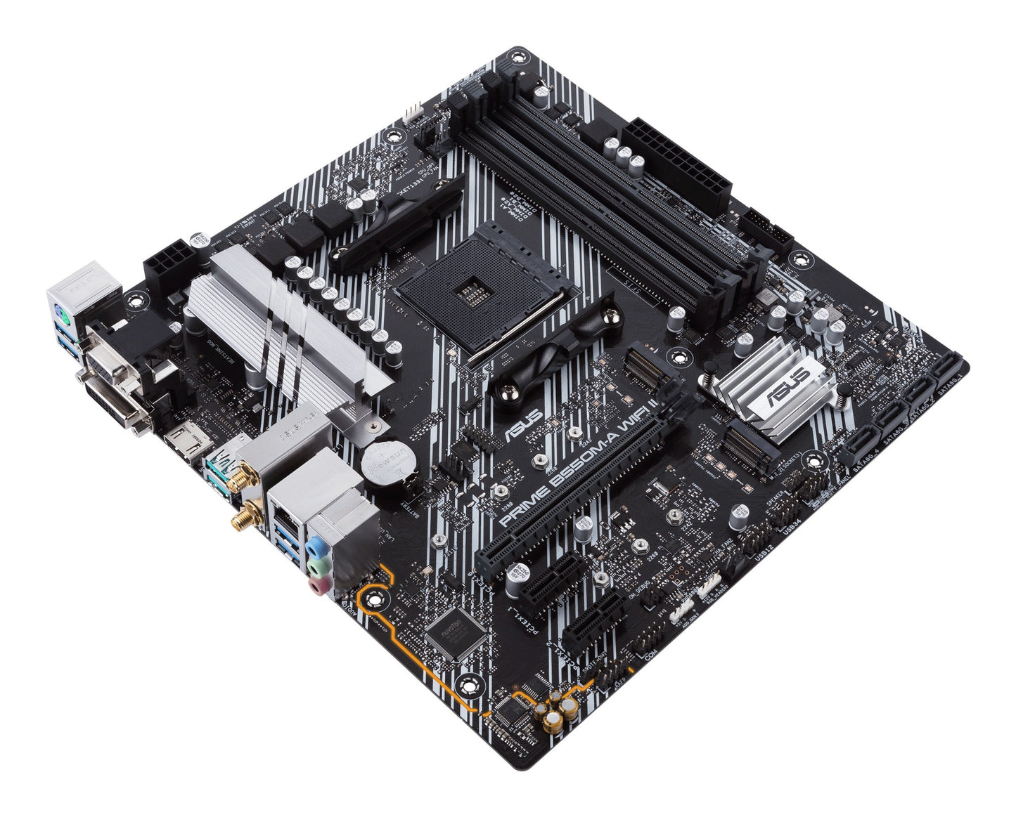 ASUS PRIME B550M-A WIFI II AMD B550 Socket AM4 micro ATX Motherboard