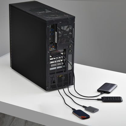 StarTech.com 4-Port USB-A PCIe Card, USB 3.2 10Gbps, PCI Express 3.0 Expansion Card Hub