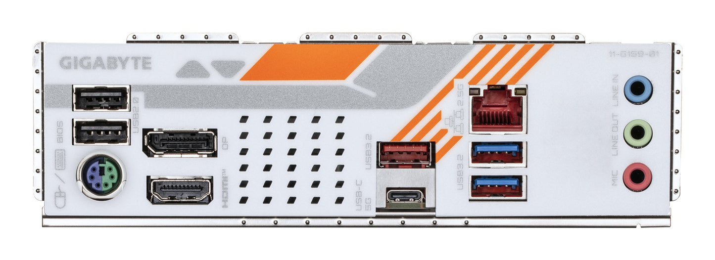Gigabyte B850M FORCE Motherboard - AMD Ryzen 9000 Series CPUs, 8+2+2 Phases Digital