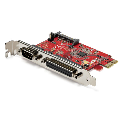 StarTech.com PCIe Card with Serial and Parallel Port - PCI Express Combo Adapter Hub