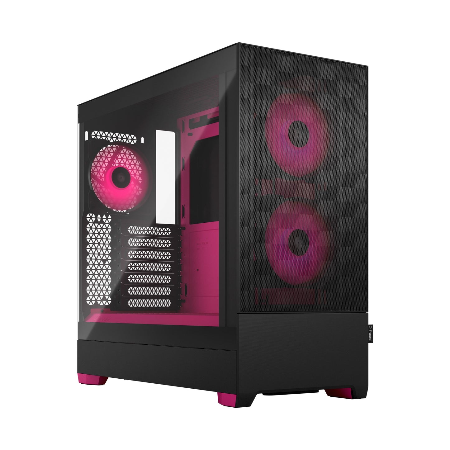 Fractal Design Pop Air Tower Black, Magenta PC Case