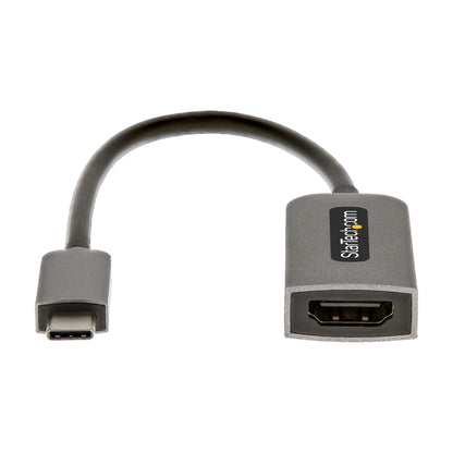 StarTech.com USB-C to HDMI Adapter, 4K 60Hz Video, HDR10, USB-C to HDMI Monitor Hub