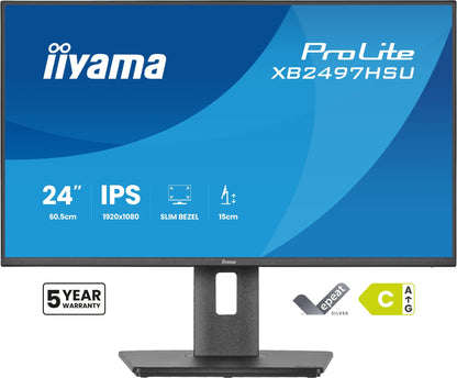 iiyama ProLite XB2497HSU-B1 23.8" Full HD IPS 120Hz Monitor