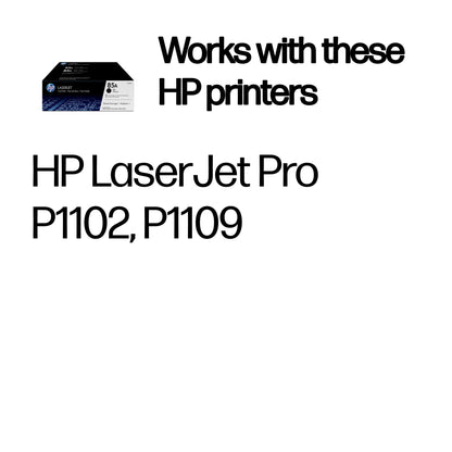 HP CE285AD/85A Black Toner Cartridge (1.6K pages, HP Pro P 1100)