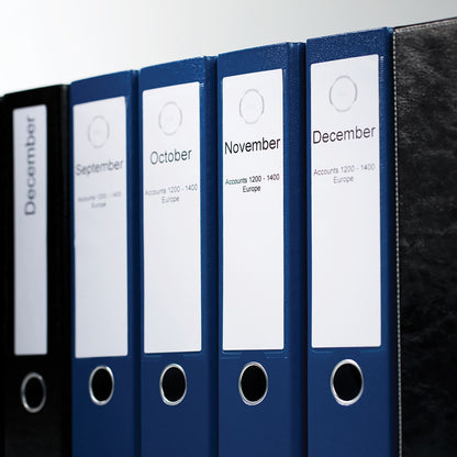 DYMO 99019/S0722480 DirectLabel-etikettes Folder, 110 pages 190mm x 59mm for Dymo Labels