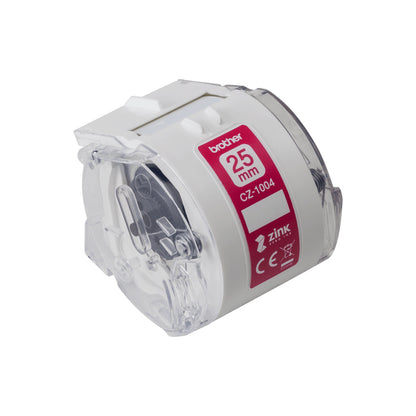 Brother CZ-1004 DirectLabel-etikettes 25mm x 5m for Brother VC 500 Labels
