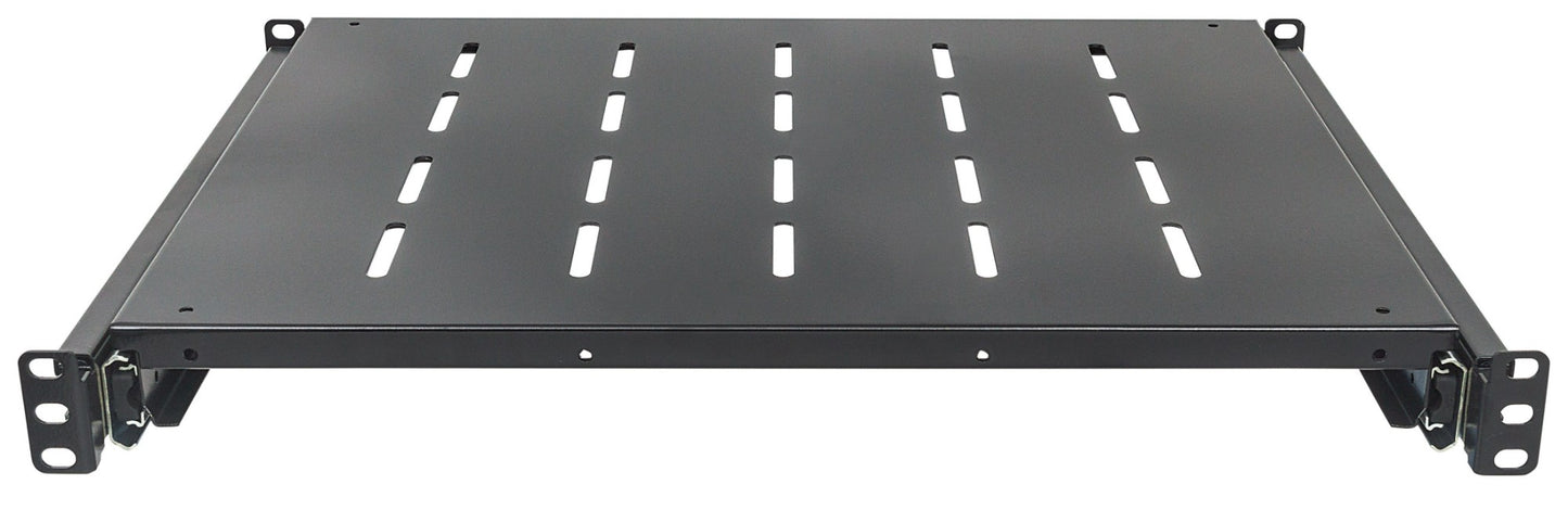 Intellinet 19" Sliding Shelf, 1U, For 600 to 800mm Depth Cabinets & Racks, shelf