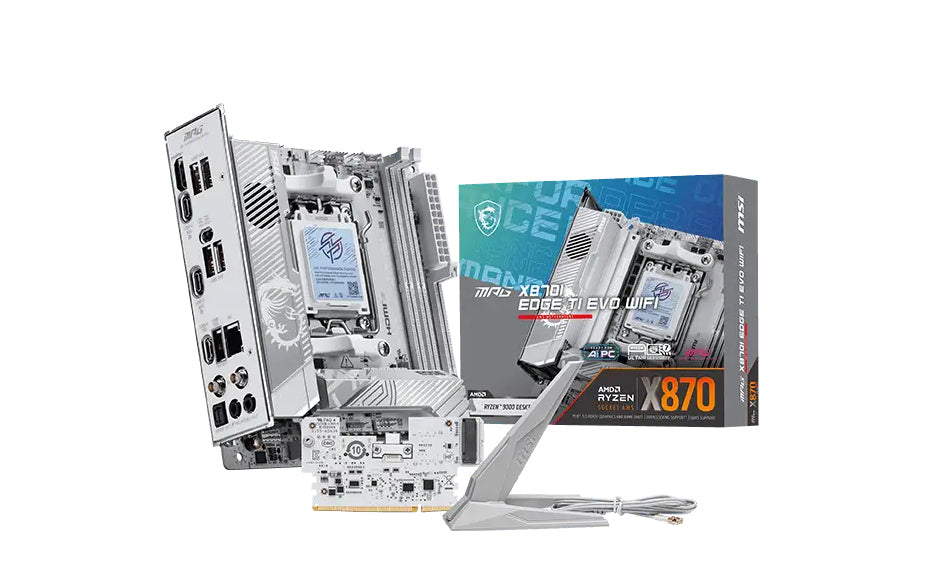 MSI MPG X870I EDGE TI EVO WIFI motherboard AMD X870 Socket AM5 mini ITX