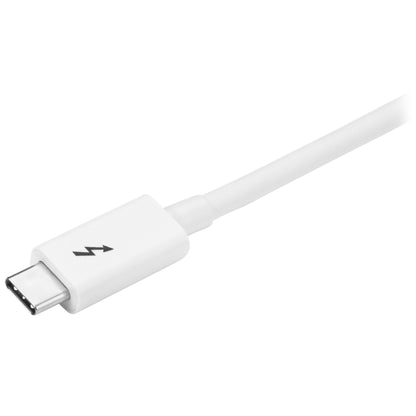StarTech.com 3.3ft (1m) Thunderbolt 3 Cable, 20Gbps, 100W PD, 4K, Thunderbolt