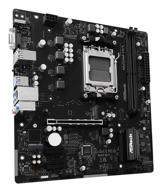 Asrock A620AM-HVS AMD A620A Socket AM5 micro ATX Motherboard