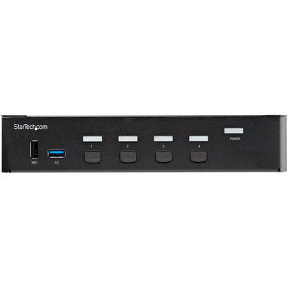 StarTech.com 4 Port HDMI KVM Switch - Single Monitor 4K 60Hz Ultra HD HDR - Desktop