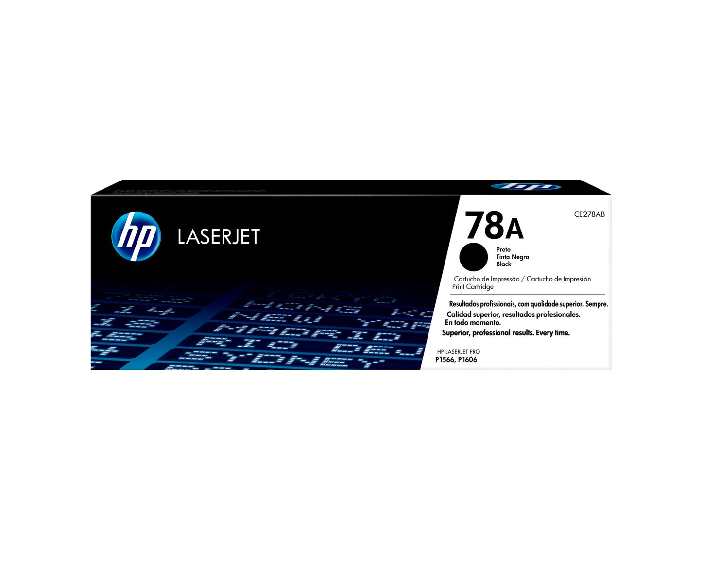 HP CE278A/78A Black Toner Cartridge (2.1K pages, HP Pro P 1600)