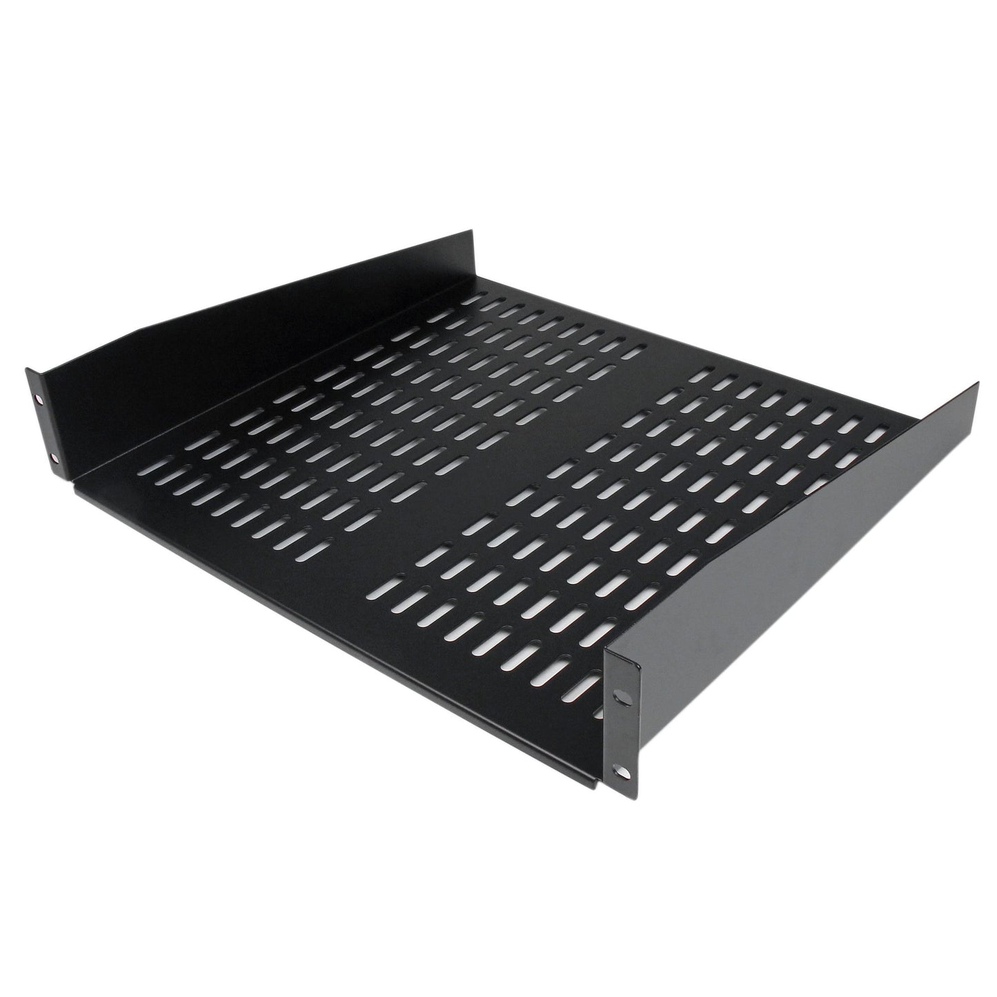 StarTech.com 2U Server Rack Shelf - Universal Vented Rack Mount Cantilever Tray for (BSHELFV)
