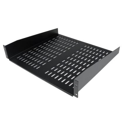 StarTech.com 2U Server Rack Shelf - Universal Vented Rack Mount Cantilever Tray for (BSHELFV)