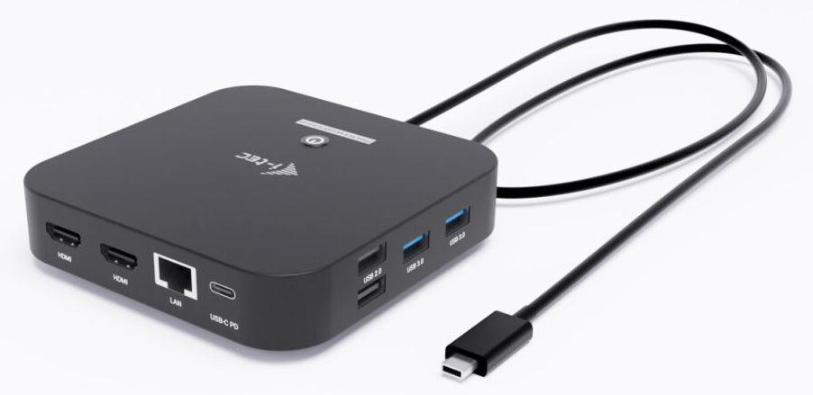i-tec Power Delivery W USB-C Docking Station 100W (C31DUALHDMIDPD100UK)