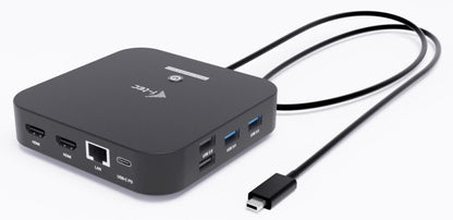 i-tec Power Delivery W USB-C Docking Station 100W (C31DUALHDMIDPD100UK)