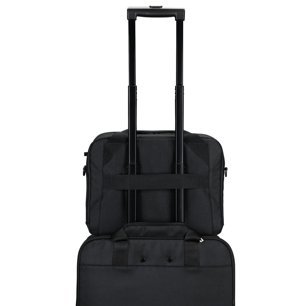 Targus EcoSmart 35.6 cm (14") Briefcase Black, Red Laptop Bag