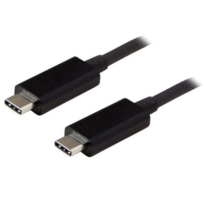 StarTech.com 3ft (1m) USB-C Cable, USB 10Gbps, 60W (3A) Power Delivery, 8K 60Hz / 4K