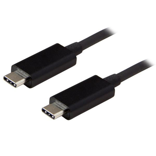 StarTech.com 3ft (1m) USB-C Cable, USB 10Gbps, 60W (3A) Power Delivery, 8K 60Hz / 4K