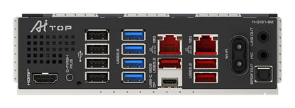 Gigabyte B850 AI TOP Motherboard - AMD Ryzen 9000 Series CPUs, 16+2+2 Phases Digital