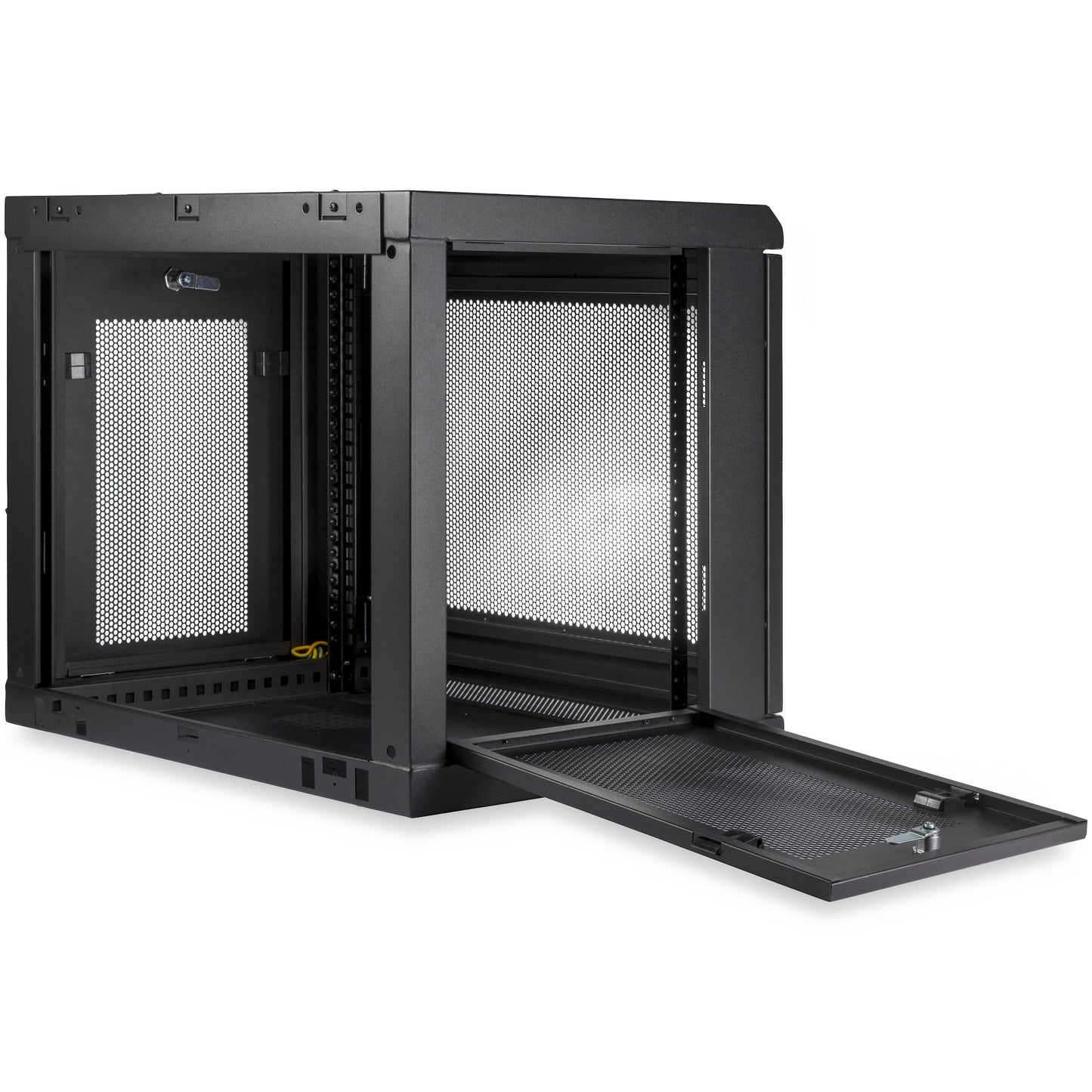 StarTech.com 2-Post 9U Wall Mount Network Cabinet with 1U Shelf, 19" Wall-Mounted Rack