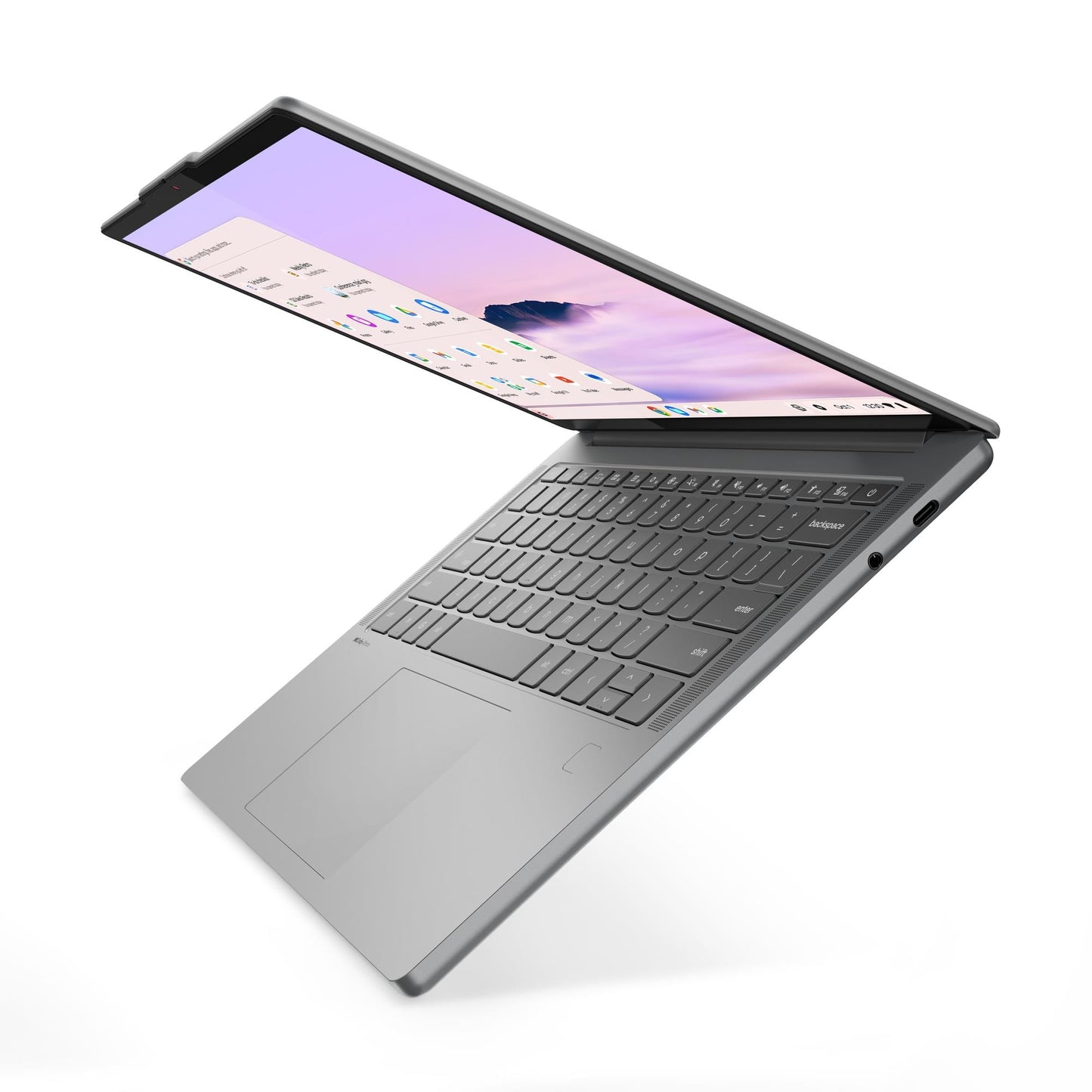 Lenovo Chrome 14M9610 Copilot+ PC MediaTek Kompanio Kompanio Ultra 910 14" MediaTek Kompanio Ultra 910 16GB 256GB UFS SSD Laptop