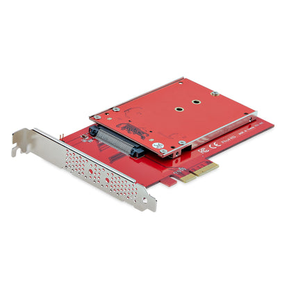 StarTech.com M.2 to U.3 Adapter for M.2 NVMe SSDs, PCIe M.2 Drive to 2.5inch U.3 Hub