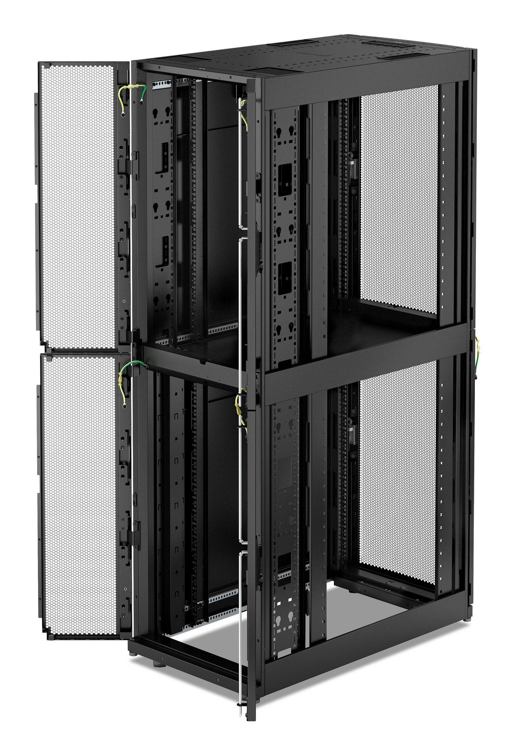 APC NetShelter SX, Server Rack Enclosure, Colocation, 2 x 20U, 600W x 1070D mm, with