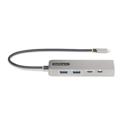 StarTech.com 3-Port Hub Ethernet USB-C Docking Station 100W