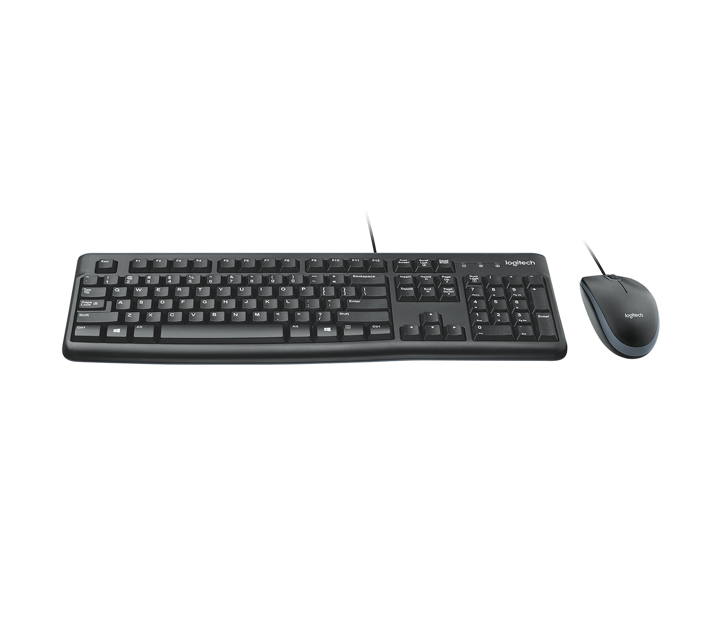 Logitech MK120 Wired Keyboard & Mouse Combo UK