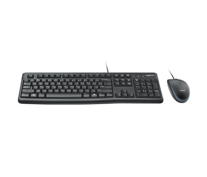 Logitech MK120 Wired Keyboard & Mouse Combo UK