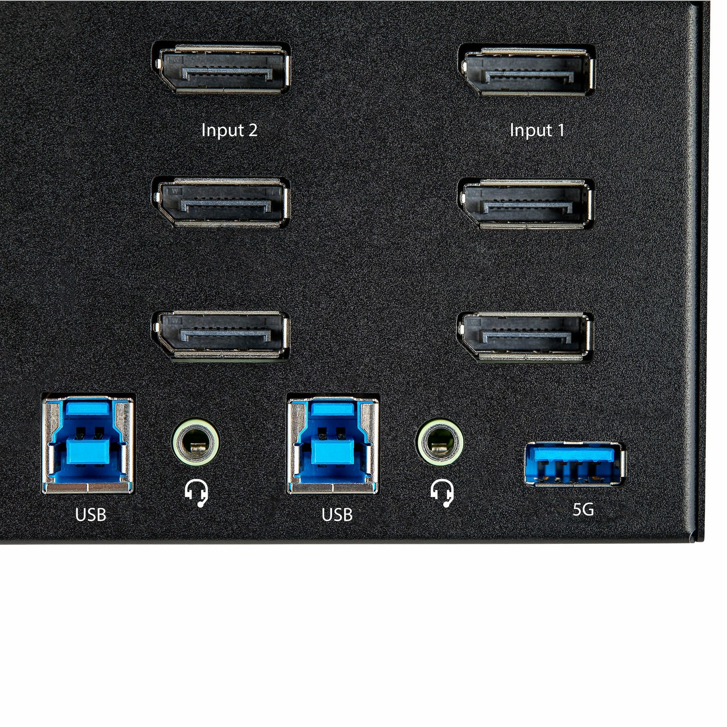 StarTech.com 2 Port Triple Monitor DisplayPort KVM Switch - 4K 60Hz UHD HDR