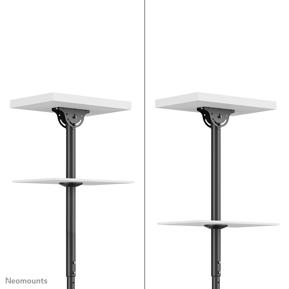 Neomounts CL35-440BL16L Monitor/TV mount ceiling 37-70" - h 106-156 cm