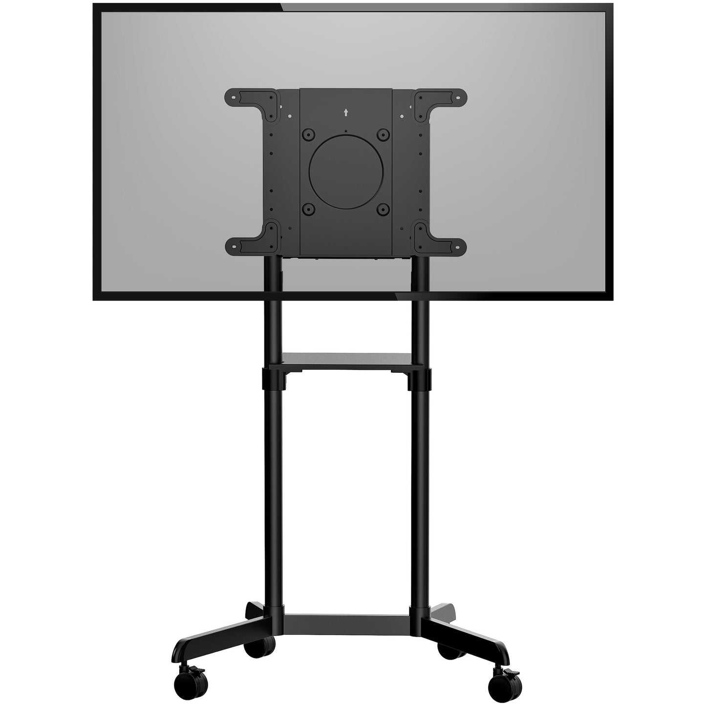StarTech.com Mobile TV Cart - Portable Rolling TV Stand for 37-70" VESA Display Mount