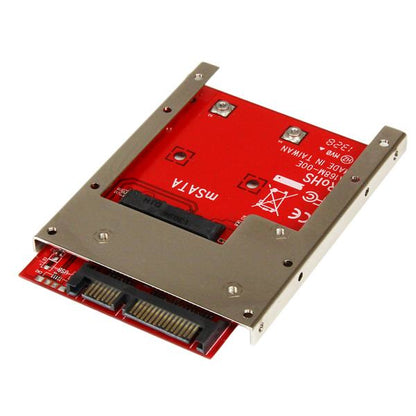 StarTech.com mSATA SSD to 2.5in SATA Adapter Converter - TAA Hub