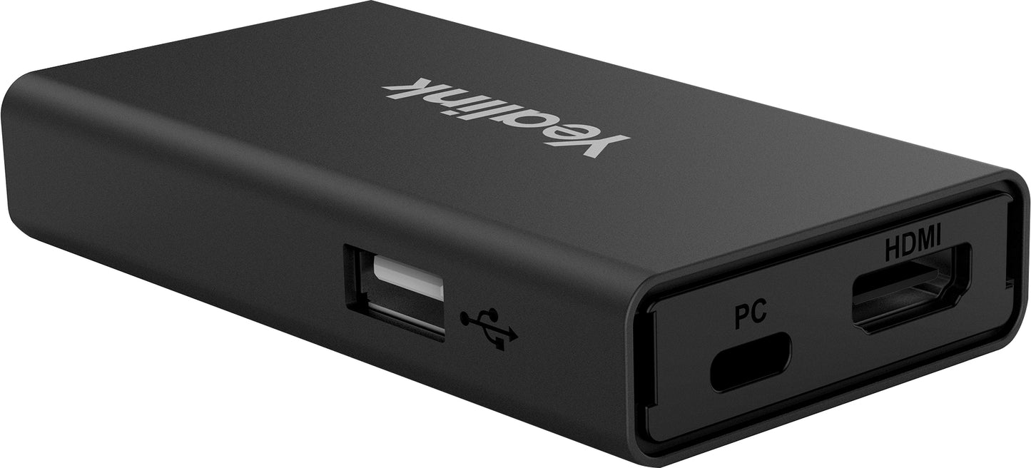 Yealink VCH51 Sharing Box BYOD sharing device Black Webcam
