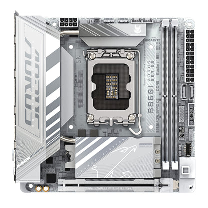 Gigabyte B860I AORUS PRO ICE Motherboard - Intel Core Ultra Series CPUs, 8+1+2+1