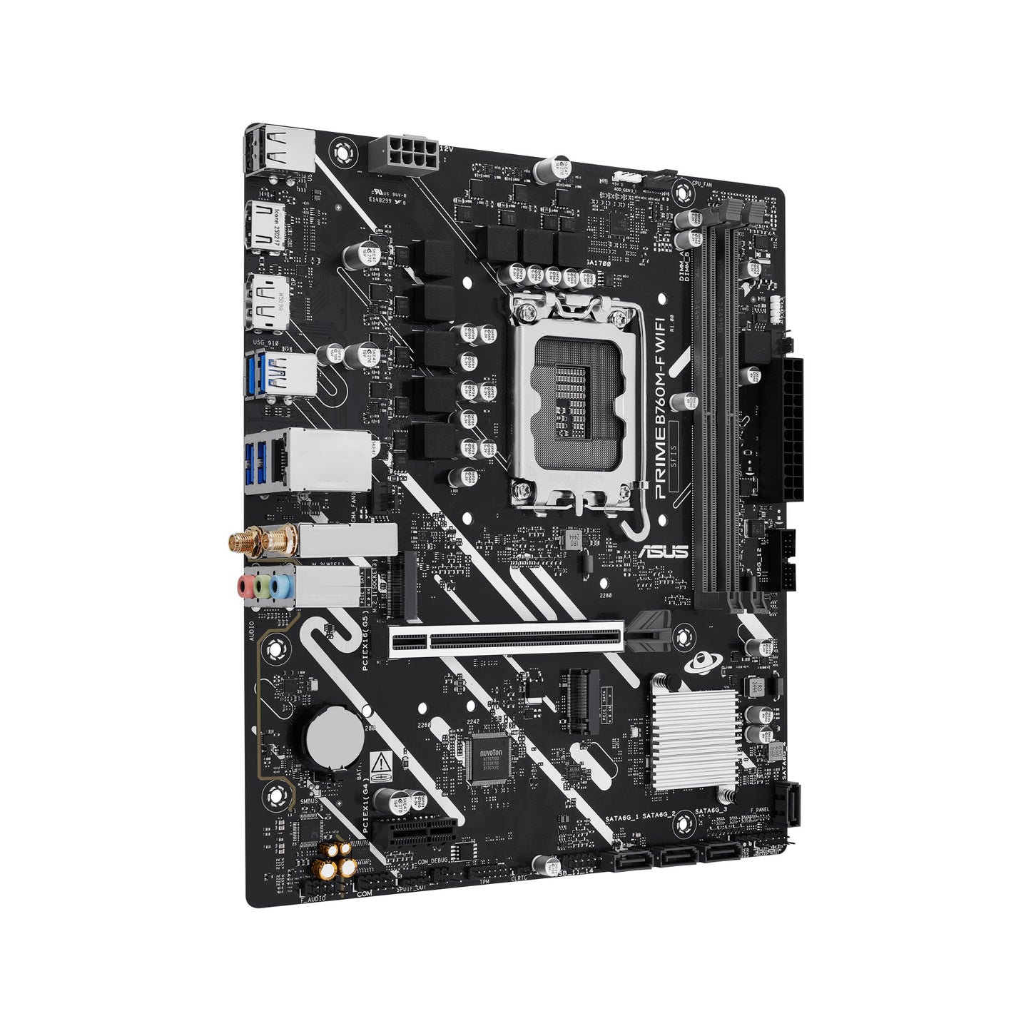 ASUS PRIME B760M-F WIFI Intel B760 LGA 1700 micro ATX Motherboard
