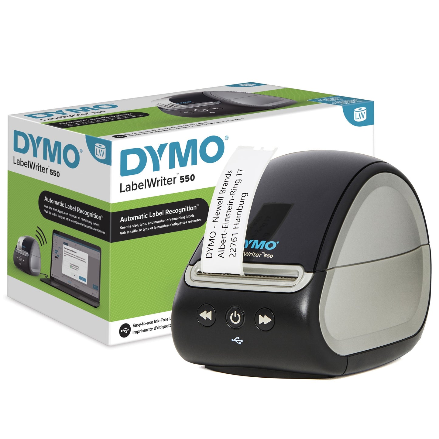 DYMO LabelWriter 550 Label Printer | Label Maker with Direct Thermal Printing | (2112722)