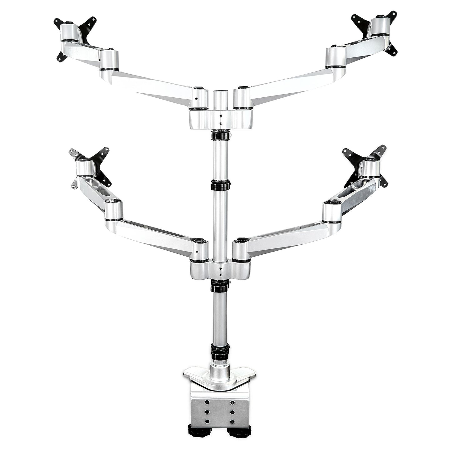 StarTech.com Desk Mount Quad Monitor Arm – Premium Articulating VESA 4 Monitor Mount