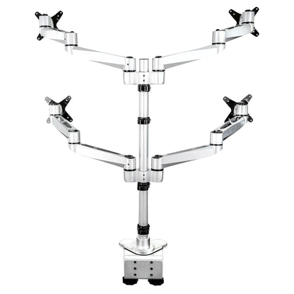 StarTech.com Desk Mount Quad Monitor Arm – Premium Articulating VESA 4 Monitor Mount