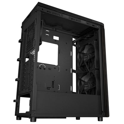 ASUS ProArt PA401 Wood METAL PWM (Black) Tower PC Case