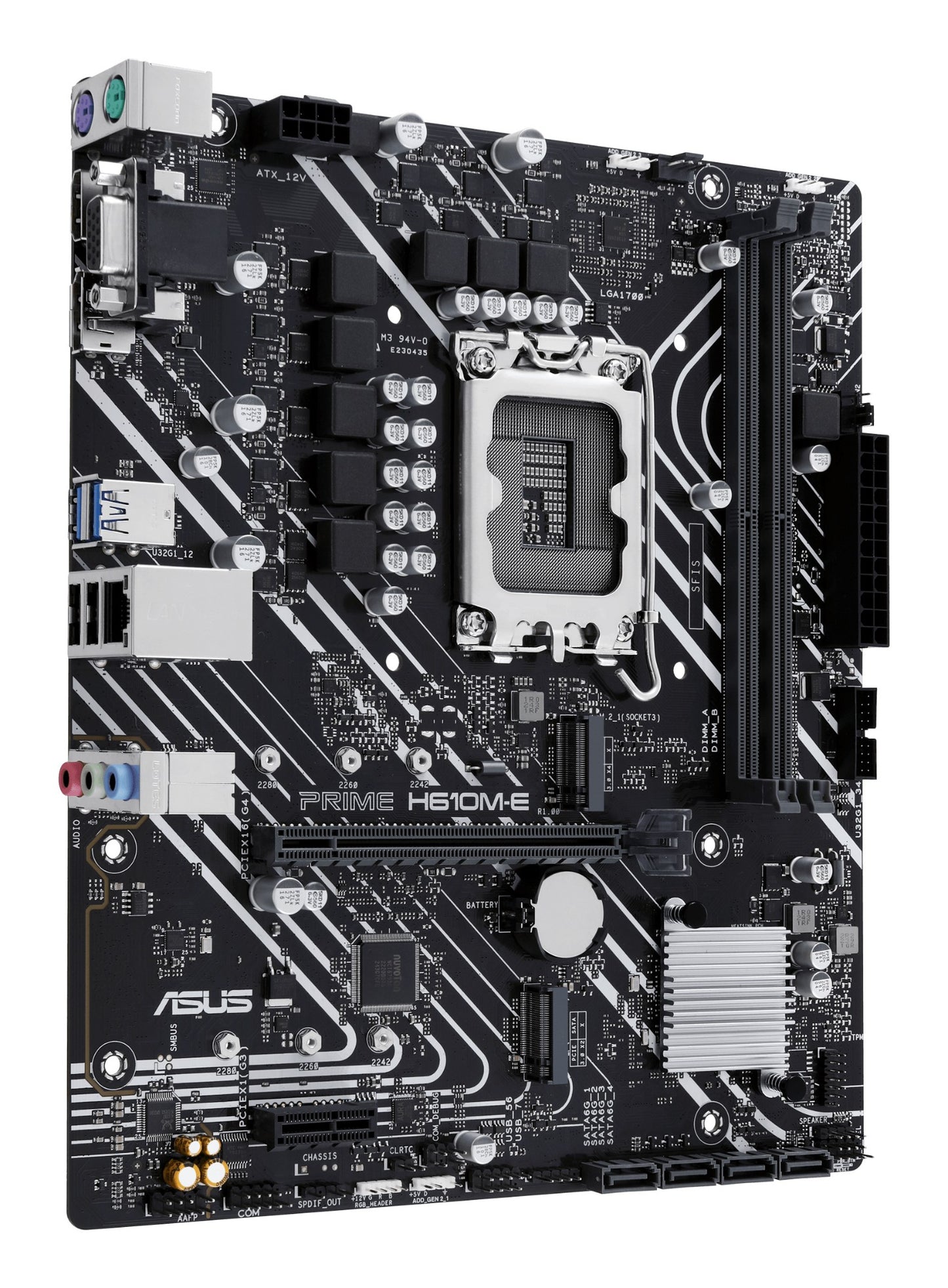 ASUS PRIME H610M-E-CSM Intel H610 LGA 1700 micro ATX Motherboard