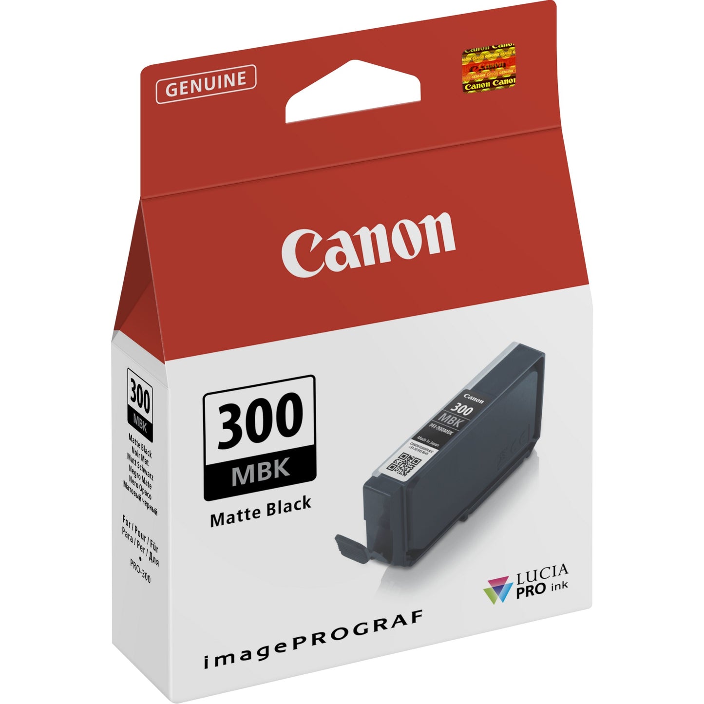 Canon 4192C001/PFI-300MBK Black Ink Cartridge (Canon IPF Pro 300)