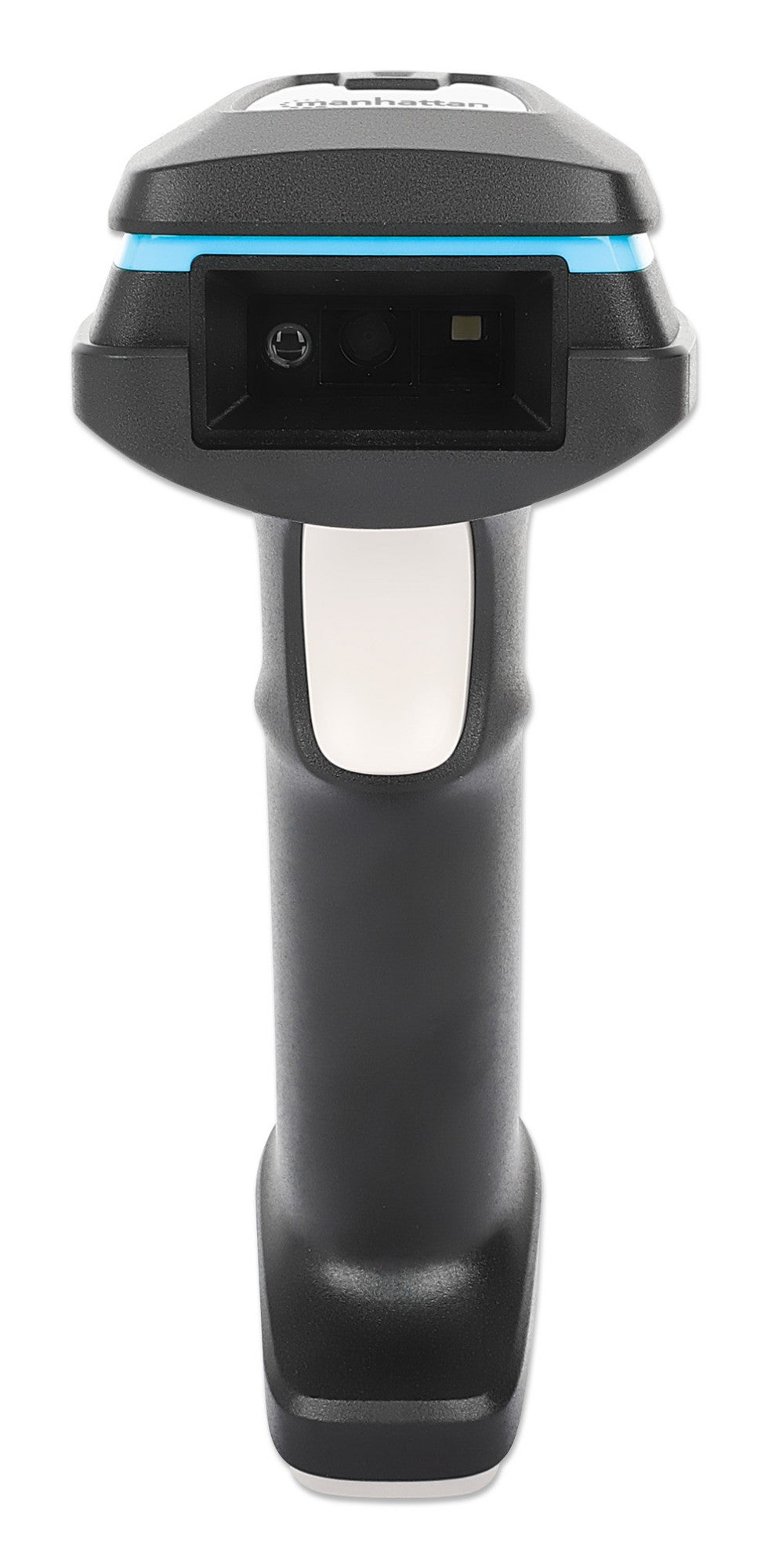 Manhattan 2D Long Range LED Barcode Scanner, USB, 450mm Scan Depth, Max Ambient