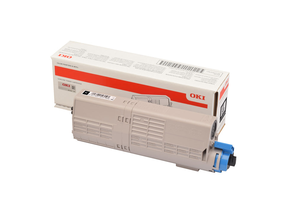 OKI 46490404 Black Toner Cartridge (1.5K pages, OKI C 532)